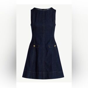 Free Assembly size 2 sleeveless denim dress